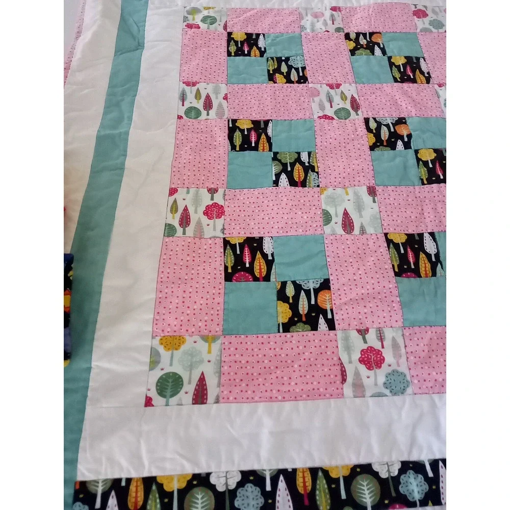 Handcrafted Childs PATCHWORK‎ QUILT 39